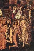 Bartolome Bermejo Christ Leading the Patriarchs to the Paradise oil